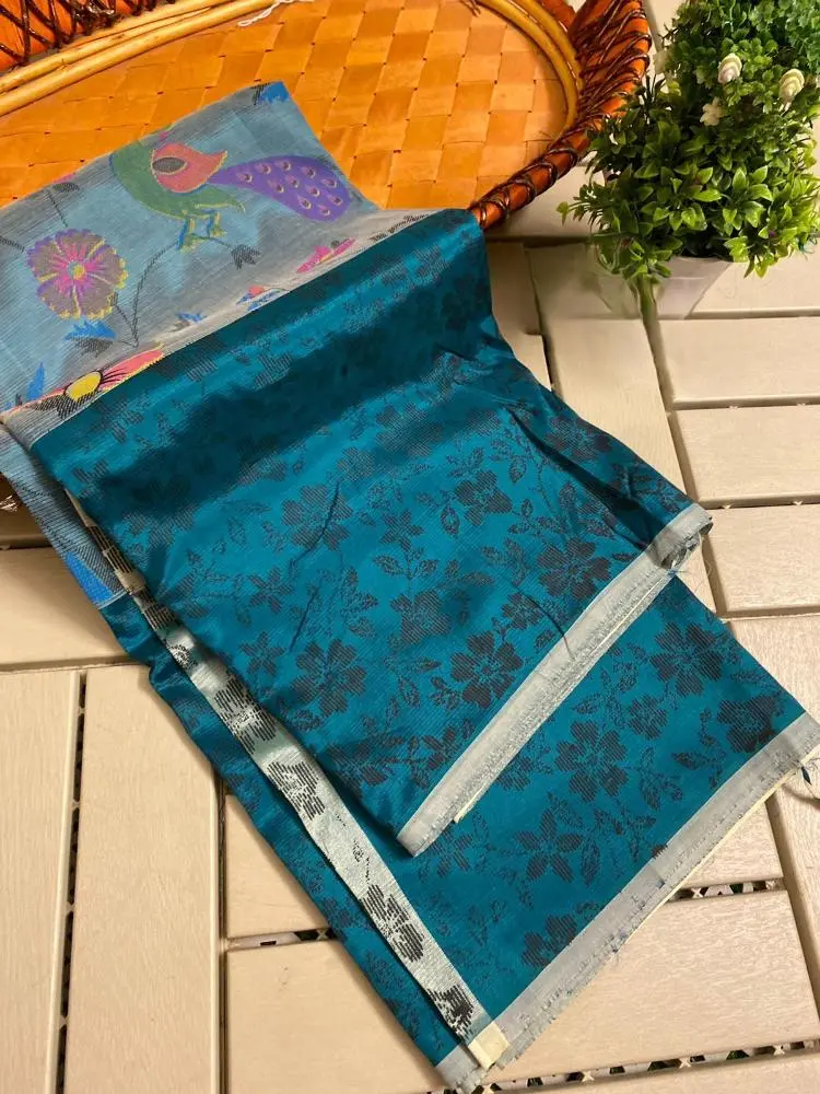 SIMPLY-STYLISH:-PURE-HANDLOOM-MANGALGIRI-SILK-COTTON-SAREES-FOR-ANY-OCCASION