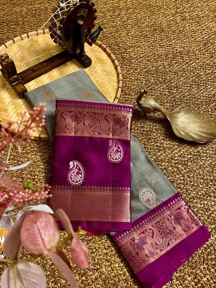 TIMELESS-TRADITION:-EXCLUSIVE-KANJIVARAM-SILK-SAREES-WITH-MAJESTIC-KANCHI-WEAVES